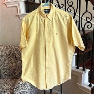 POLO RALPH LAUREN Short-Sleeve Button-Down Shirt, size 15 1/2 - 33